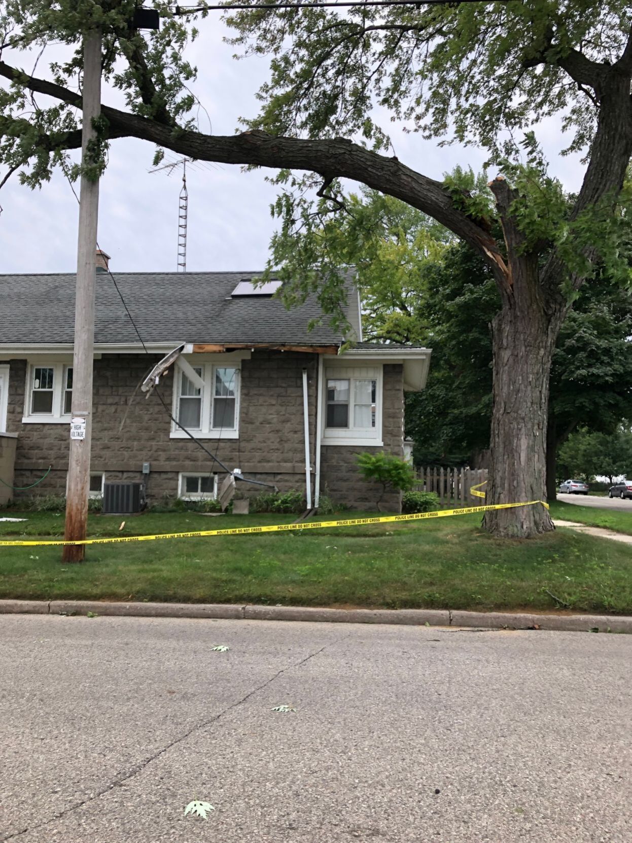 Wires down after Tuesday's storm